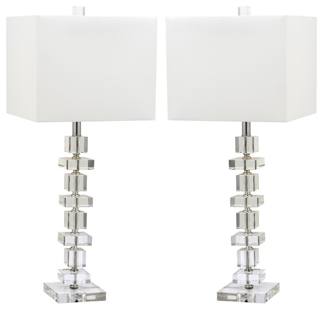 crystal nightstand lamps