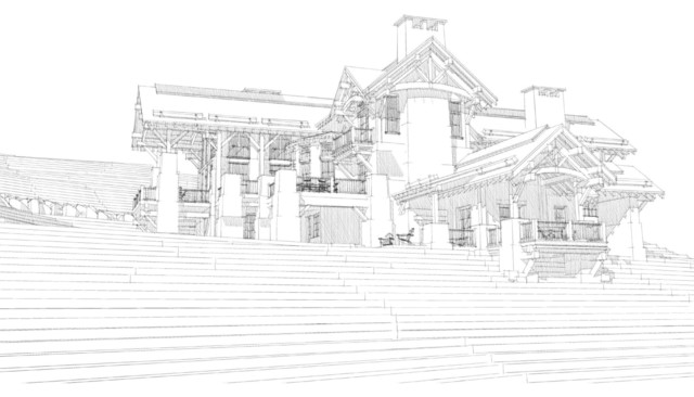 Projects in Process rustic-rendering