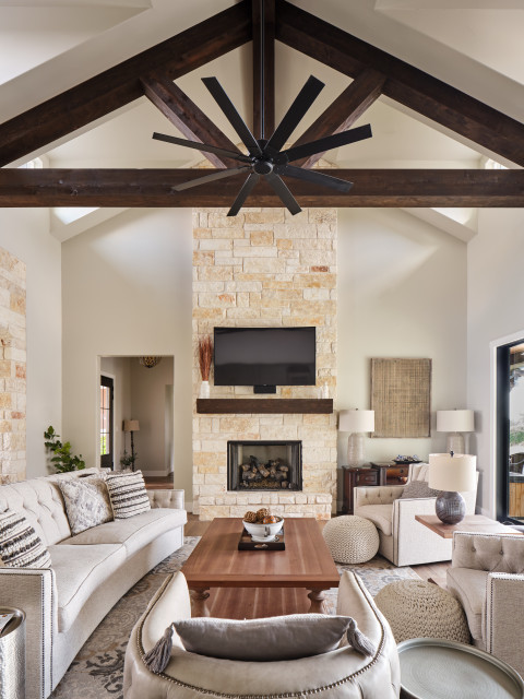 Copper Vista transitional-living-room
