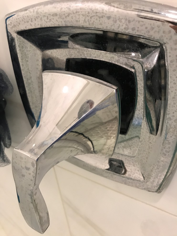 Help!!! Water spots on chrome won't come off!