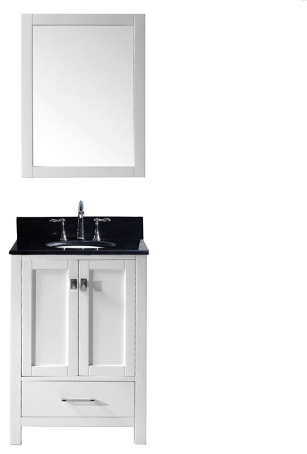 Caroline Avenue 24" Single Bathroom Vanity - Transitional - Bathroom Vanities And Sink Consoles ...