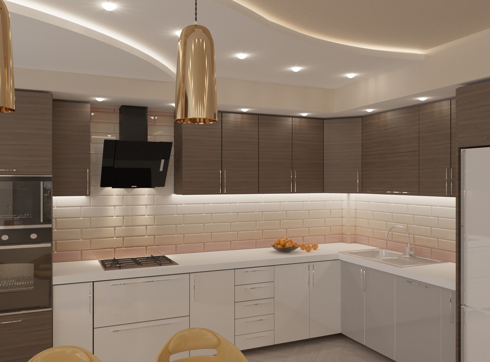 Дизайн квартиры-студии для молодой семьи