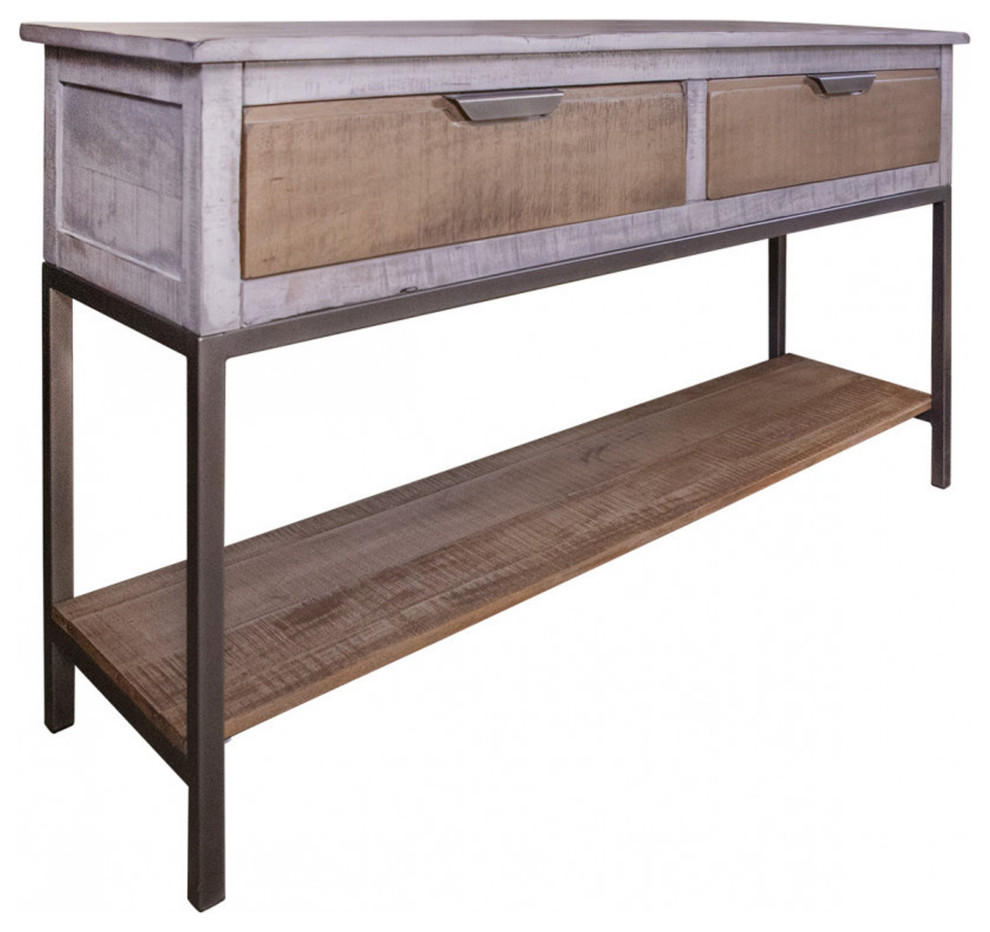 Crafters and Weavers Amelia 2 Drawer Console Table