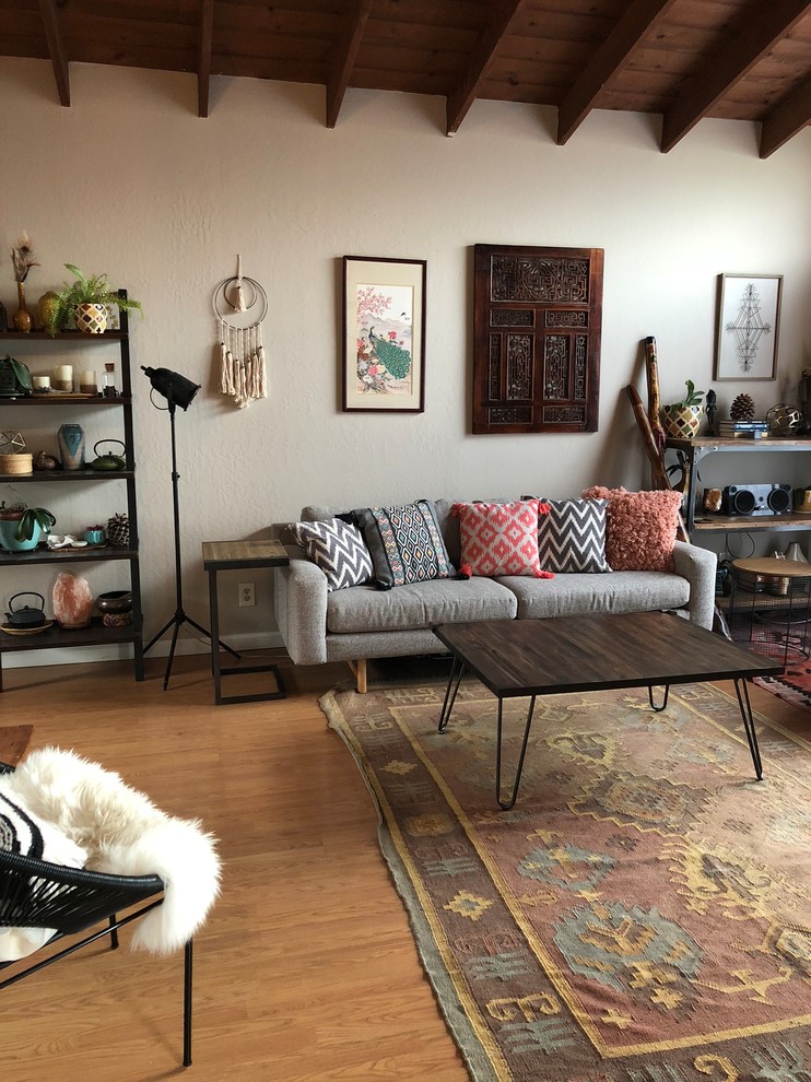 Boho Eclectic Beach Home - Eclectic - Living Room - Other - by JemInEye ...