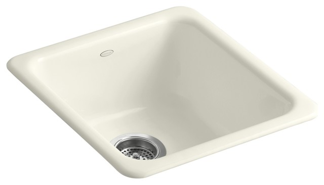 Kohler K 6584 Iron Tones 17 Undermount Single Basin Cast Undermount Single Basin Cast Iron