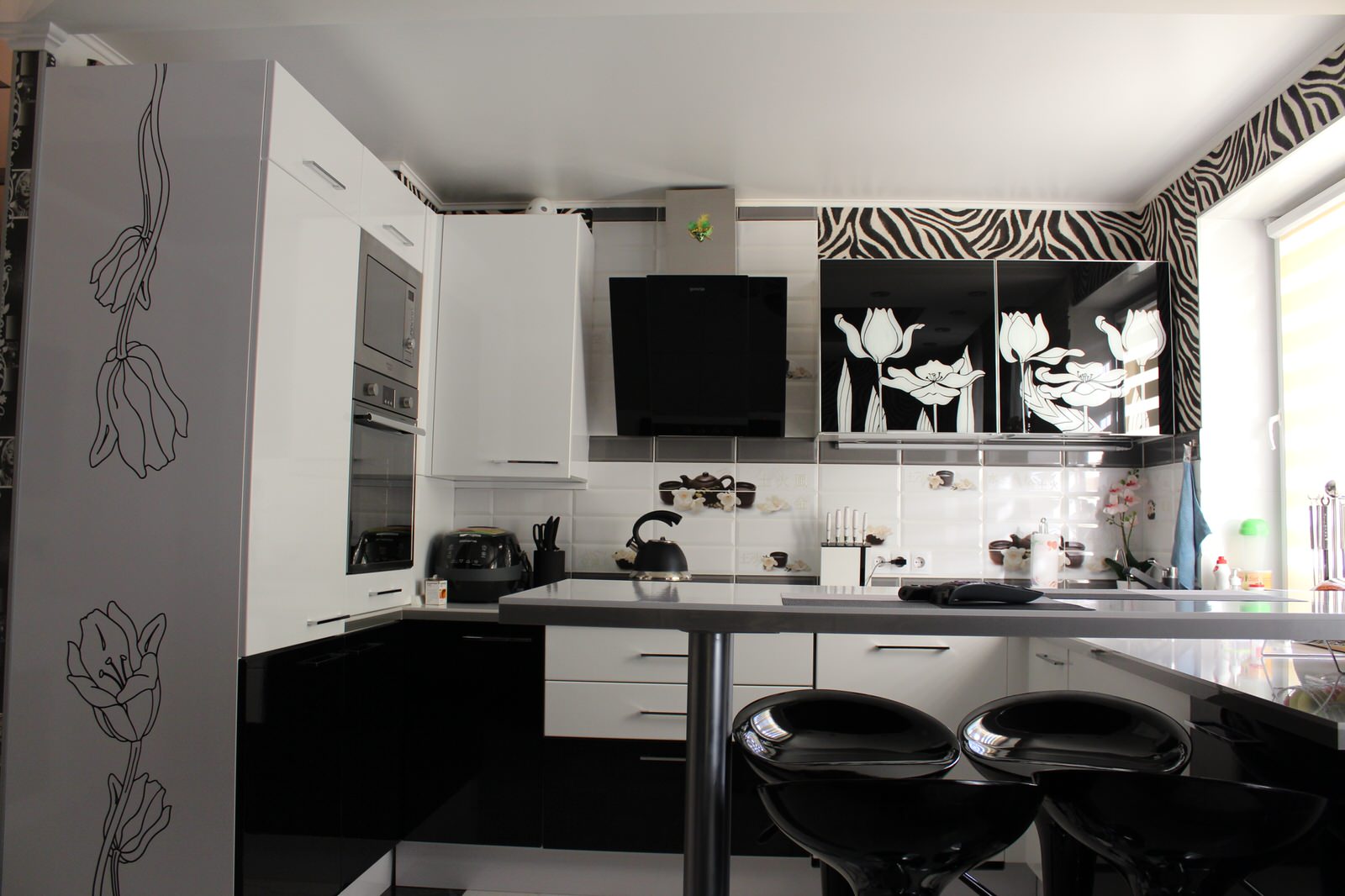 Кухня клиента "Тюльпаны"