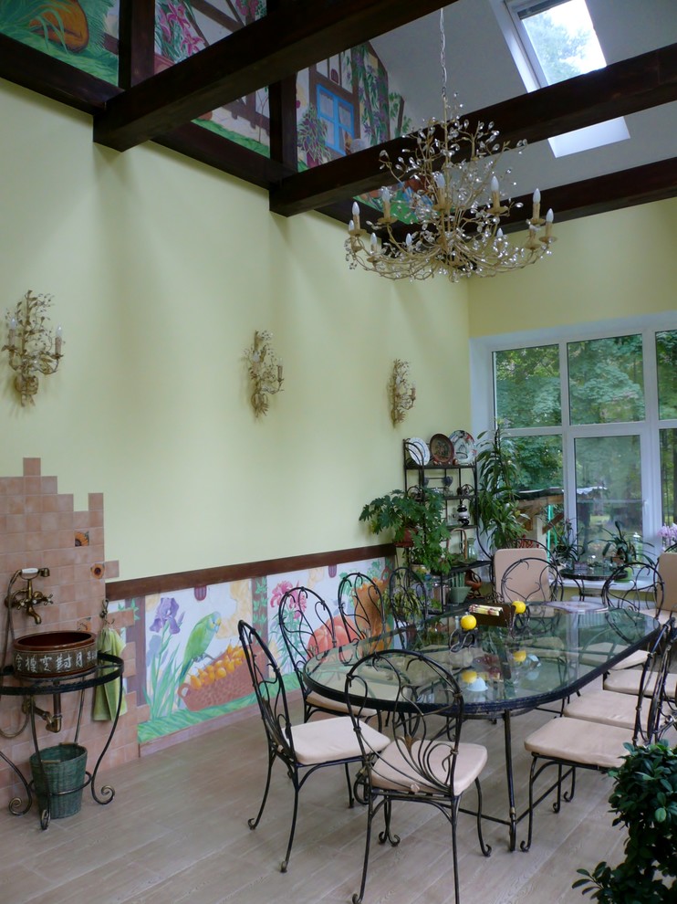 Веранда в загородном доме