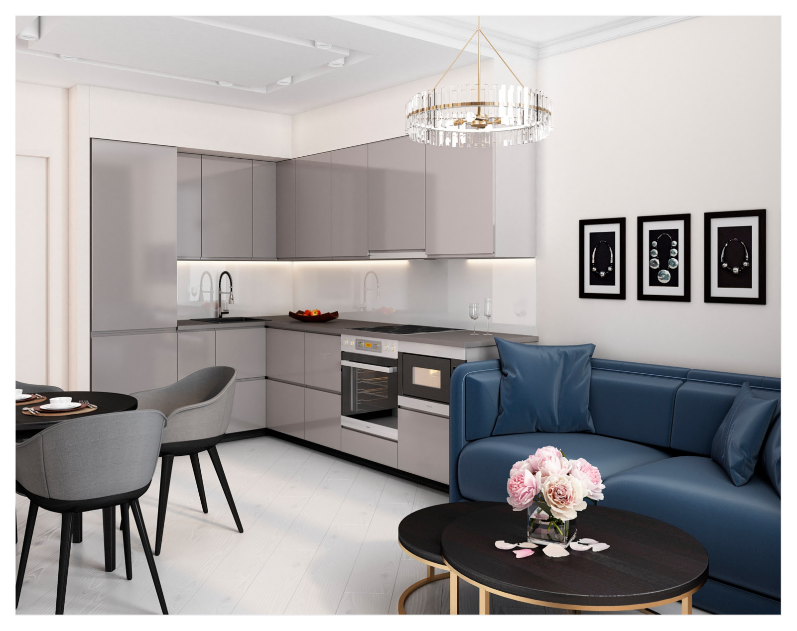 Дизайн квартиры для сдачи ЖК"Невский"