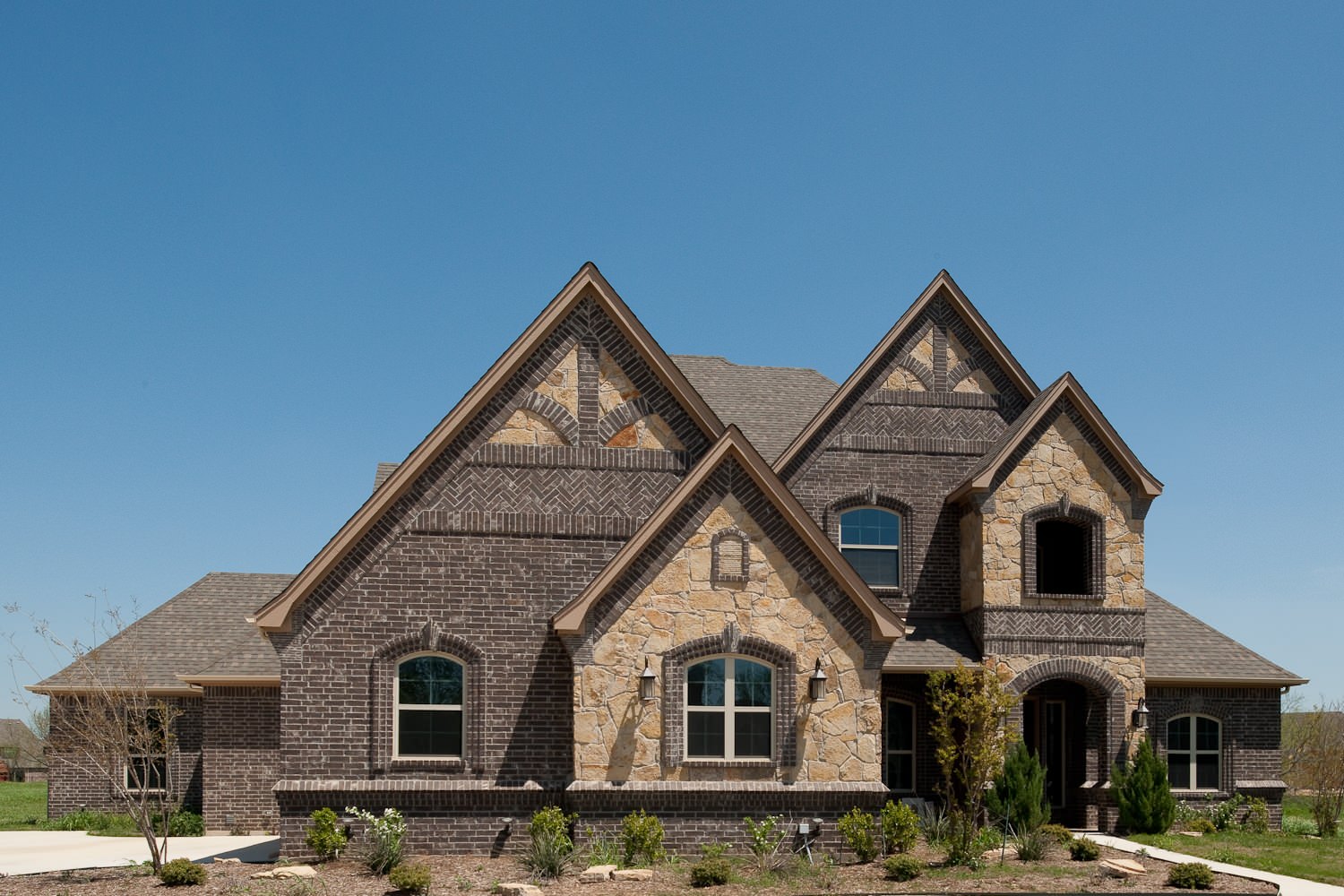 Brick Stone Combination - Photos \u0026 Ideas | Houzz, image size:1500x1000