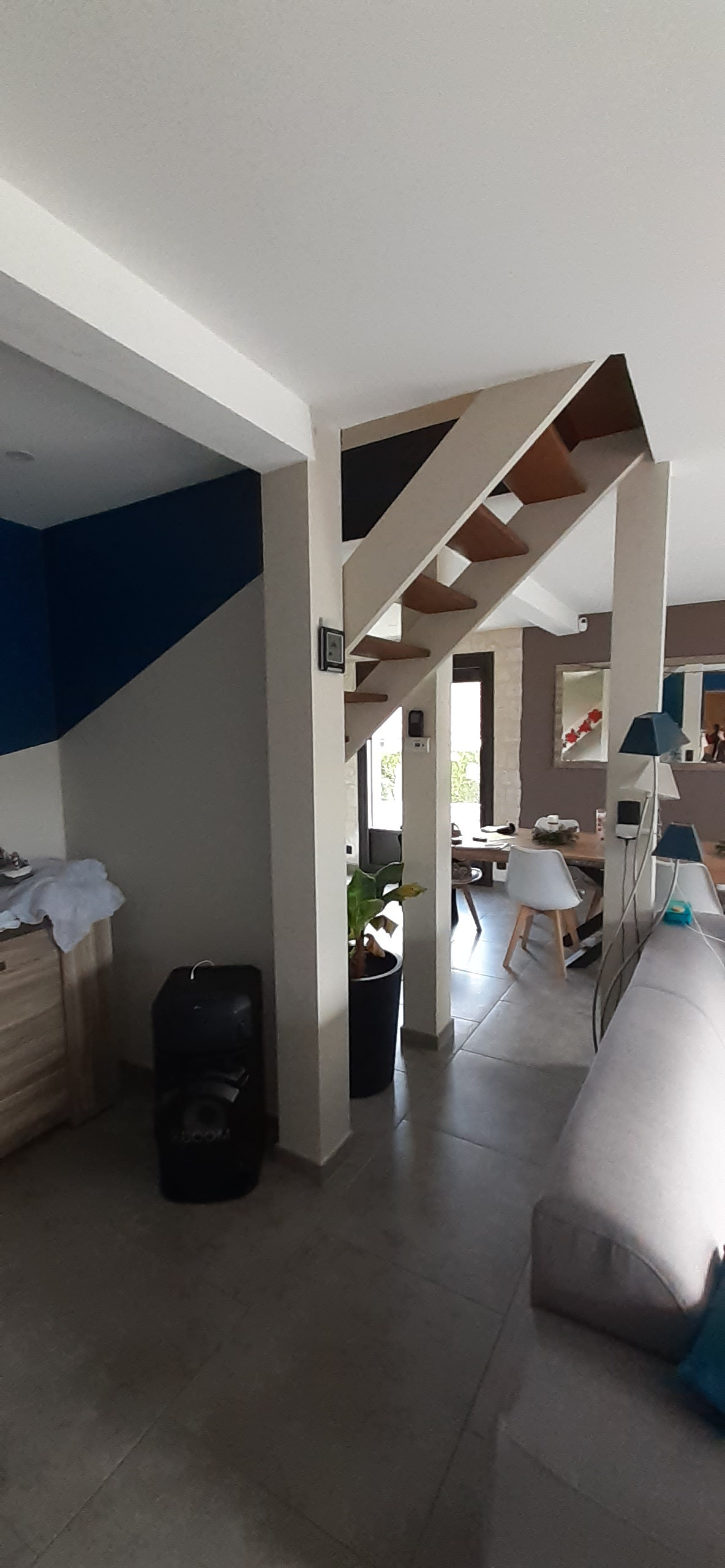 Aménagement et décoration du rdc d'une maison individuelle ossature bois