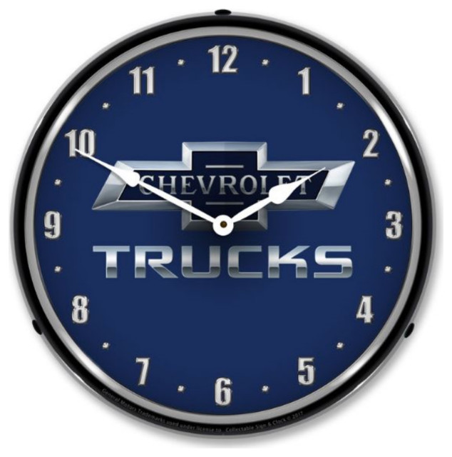 GM1707781 Chevrolet Trucks 100th Anniversary Clock Contemporary