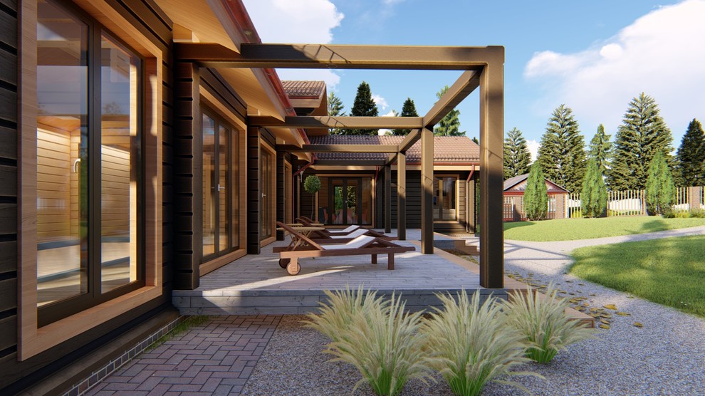 Банный комплекс с бассейном