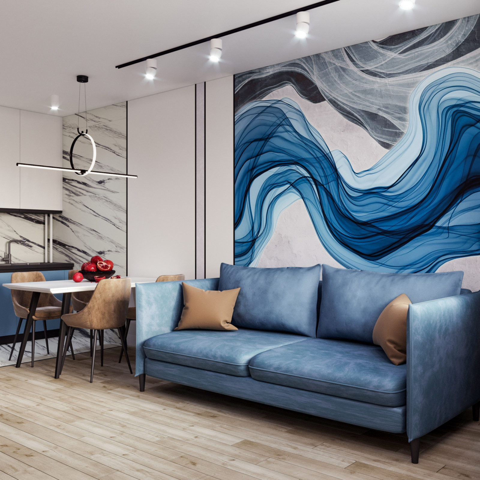 Кухня-гостиная