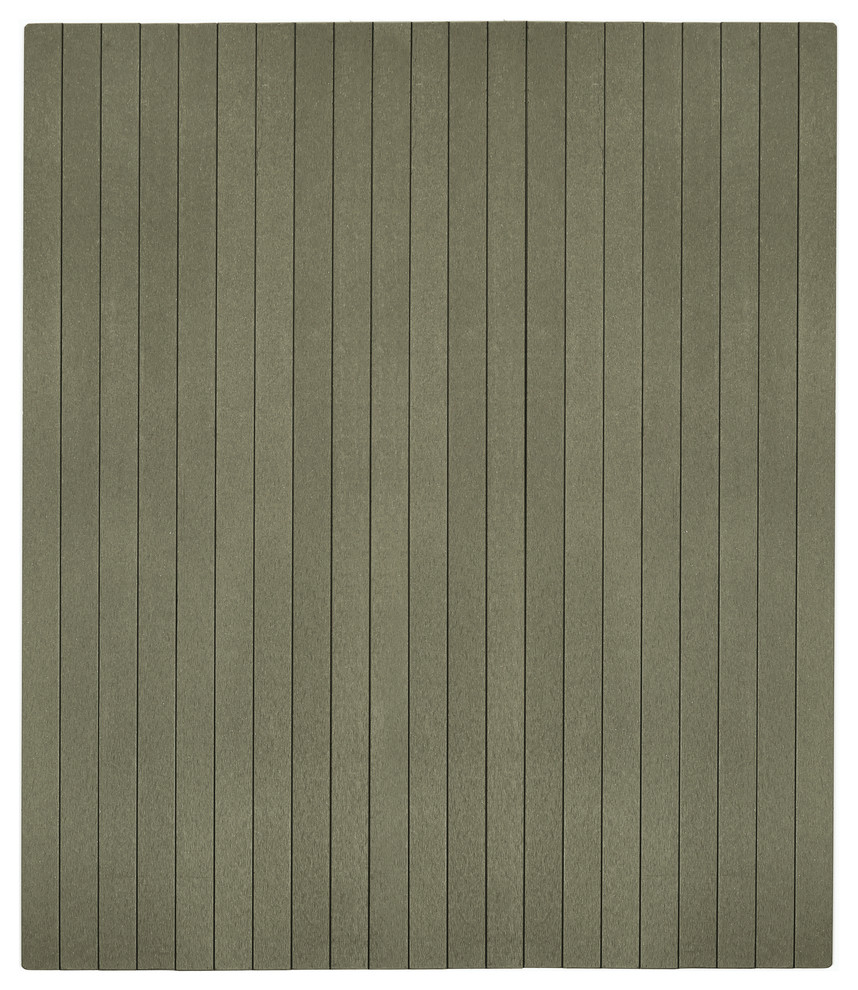 Gray Natural Composite Chairmat, 41" x 48", no lip