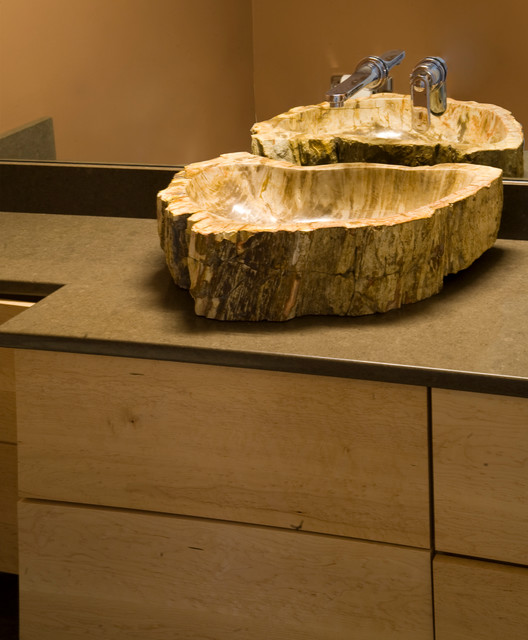 Natural Elements modern-badezimmer