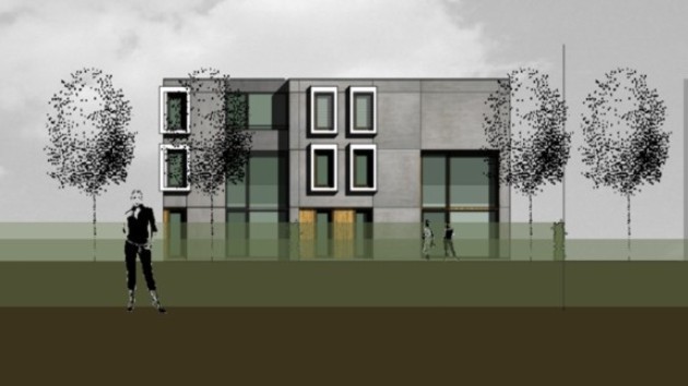 Impressionen contemporain-facade