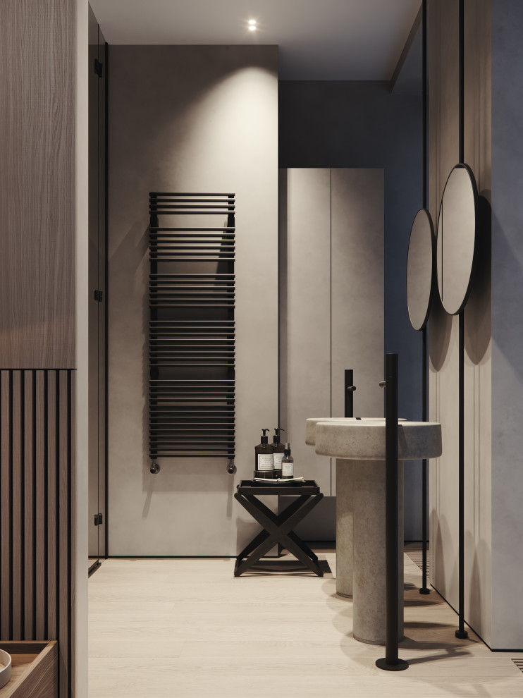 Квартира 144,8 m в стиле современный минимализм