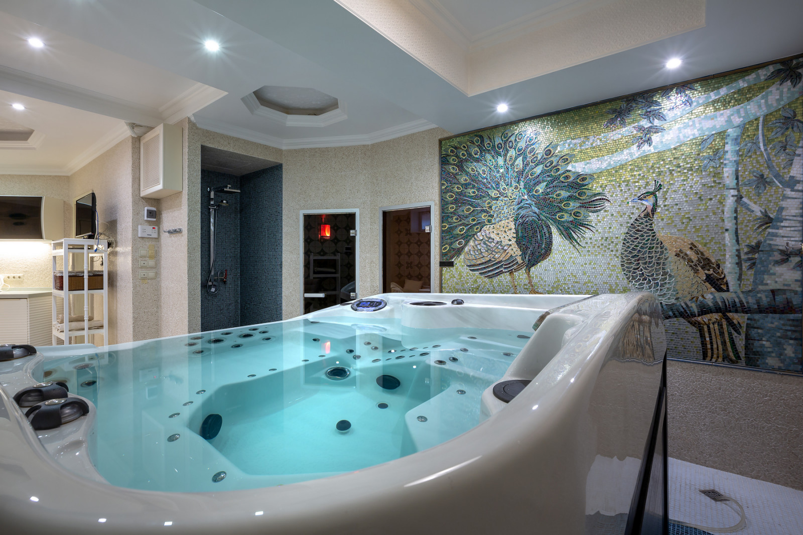 Спа-зона в частном доме