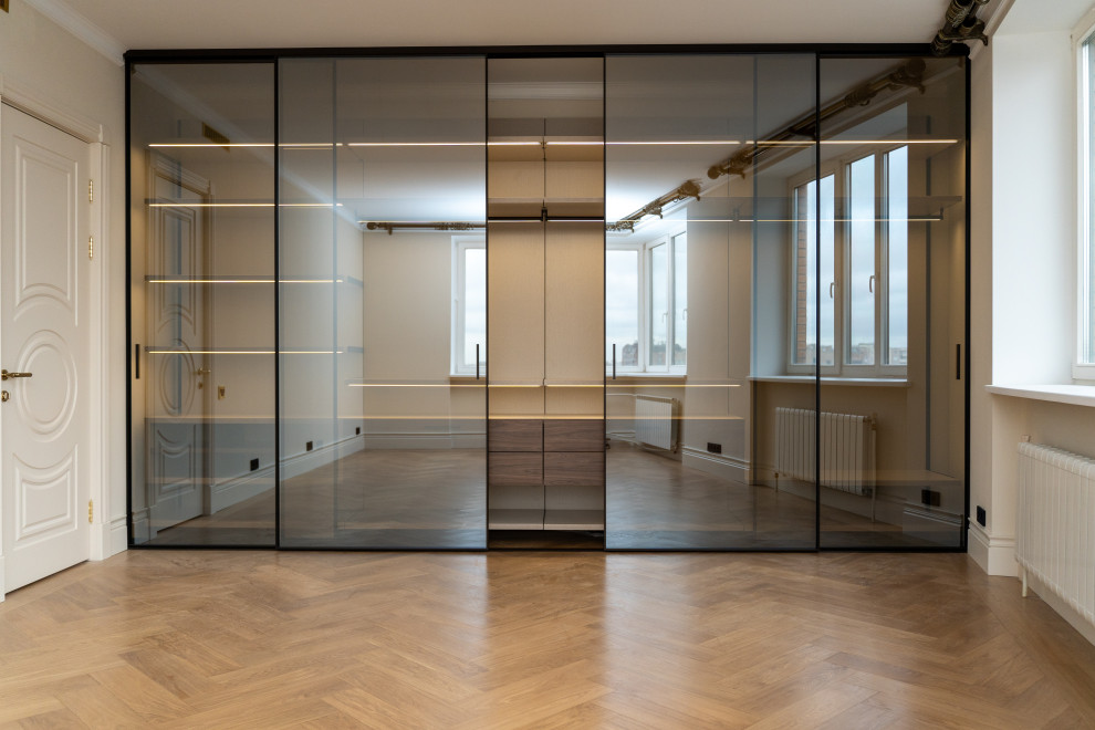 Воздушная гардеробная APPERIA для сталинки в центре Москвы