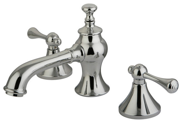 Kingston Brass Ks706 Bl French Country Widespread Bathroom Faucet