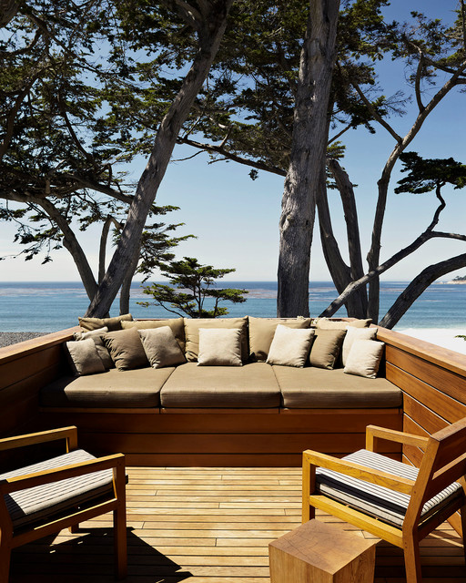 Carmel Residence moderne-terrasse-en-bois