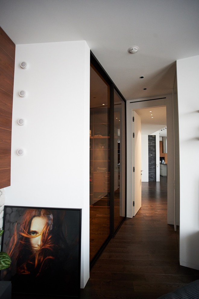 Раздвижные двери S1200 raumplus темная бронза для гардеробной