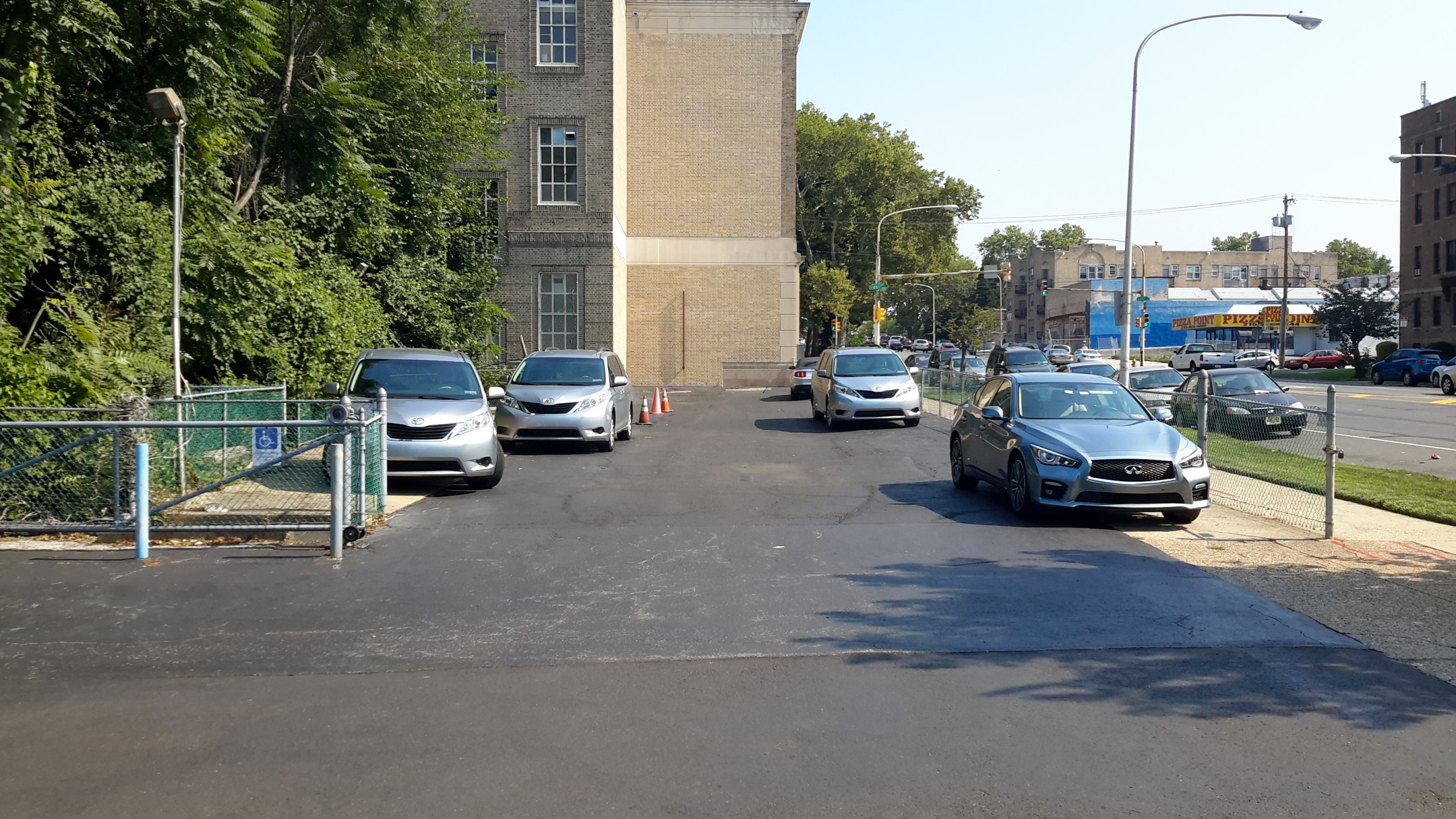 Asphalt Parking Area- Before