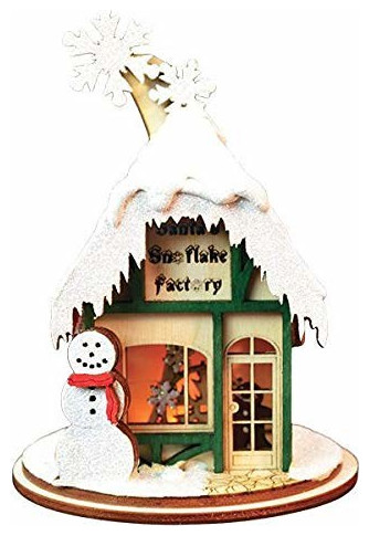 Old World Christmas 80033 Santa's Snowflake Factory Ornament ...