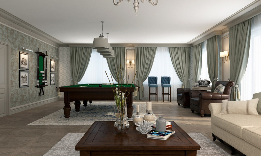 Дом в стиле прованс, пос. Малиновка