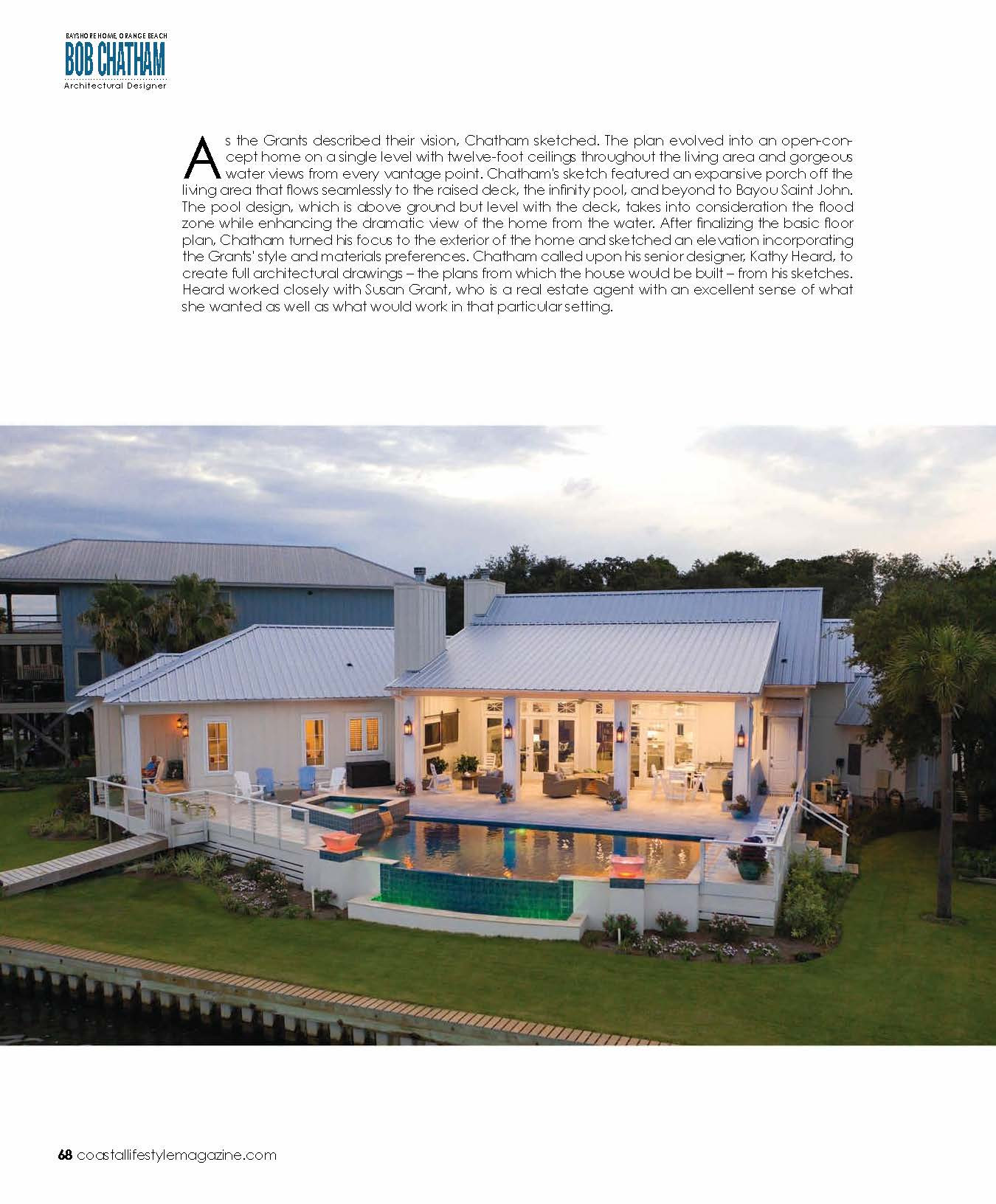 Coastal Lifestyle Magazine- Bear Point Retreat