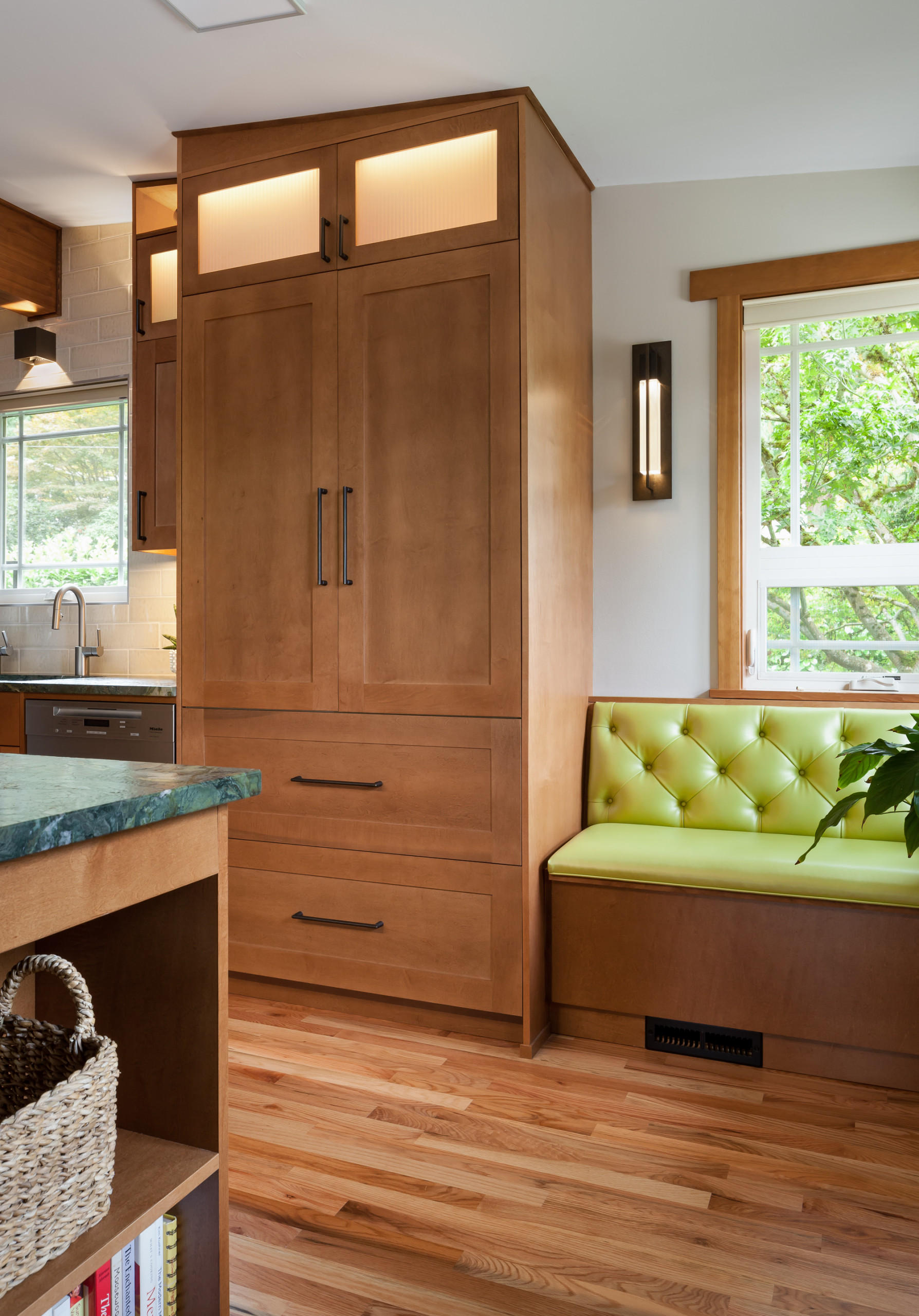 Custom Kitchen Pantry and Bench