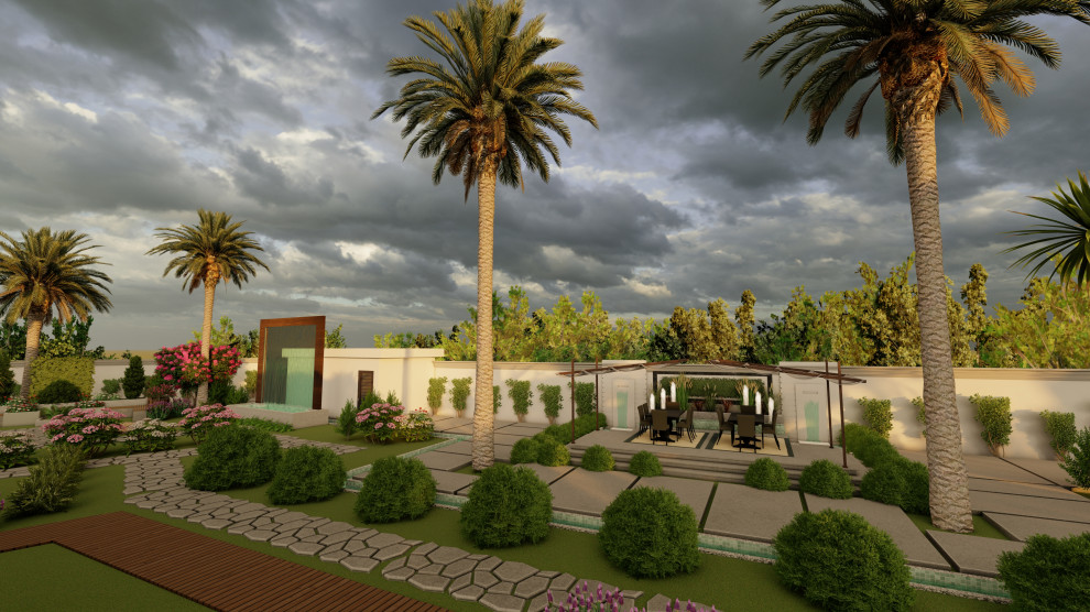 Oman-Muscat Garden Design - CGI