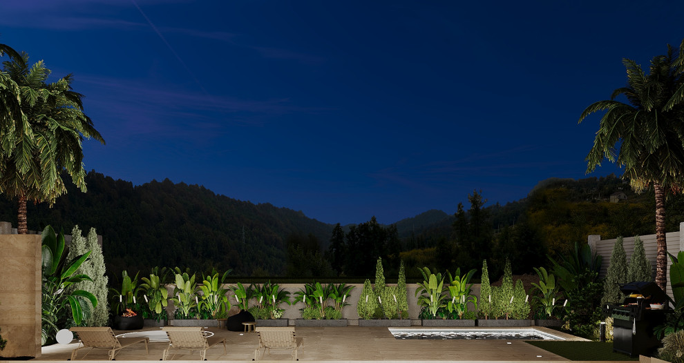 Архитектурный проект 1-но этажной MINIVILLI.terra