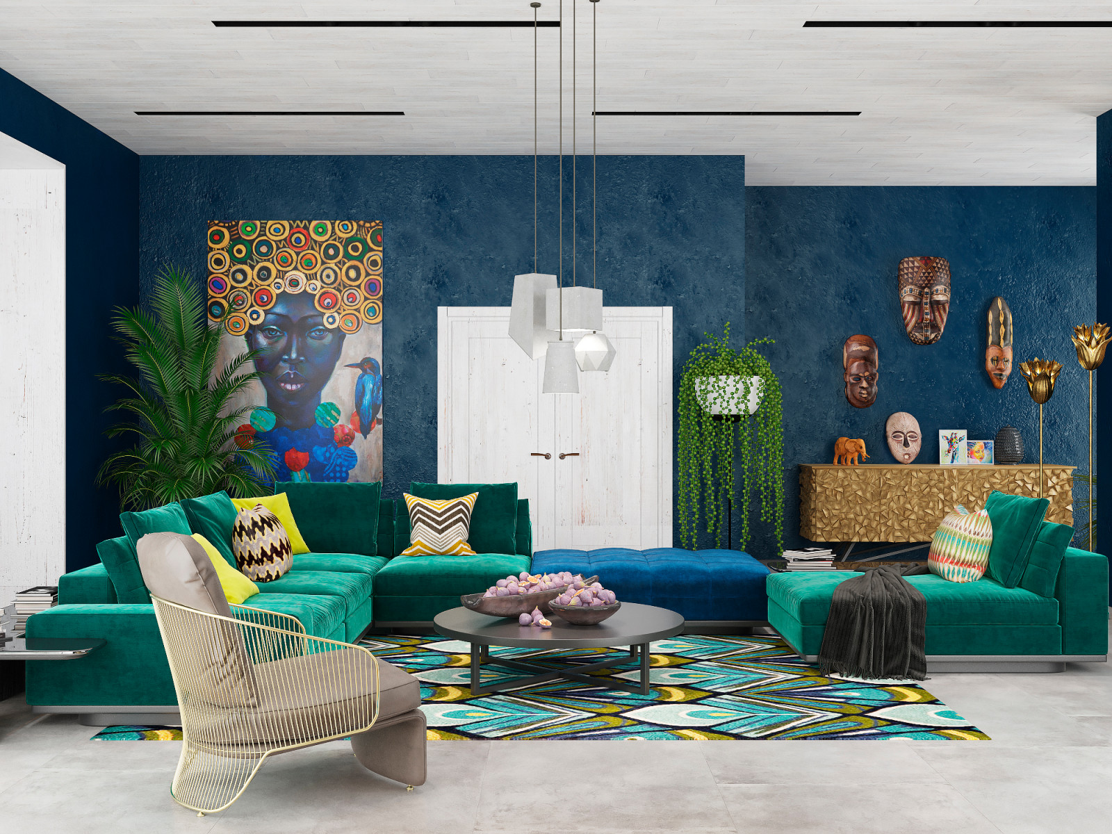 Дизайн проект особняка на острове Маврикий