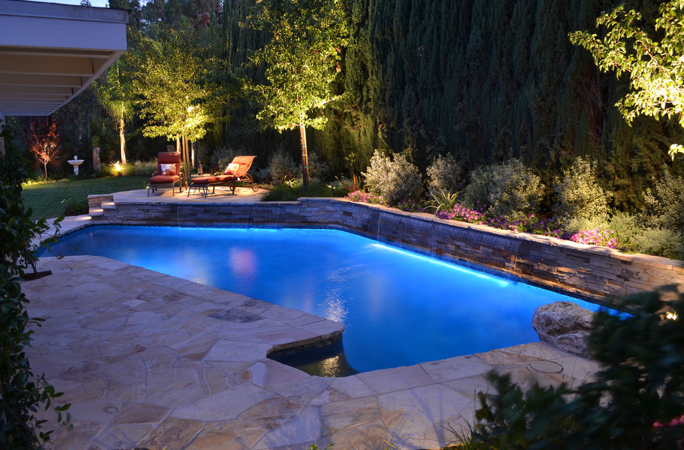 Design ideas for an eclectic pool in Los Angeles.