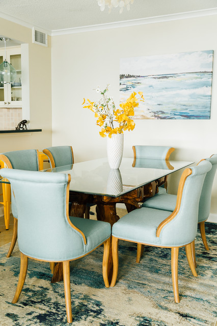 Modern Beach Kitsch maritim-esszimmer