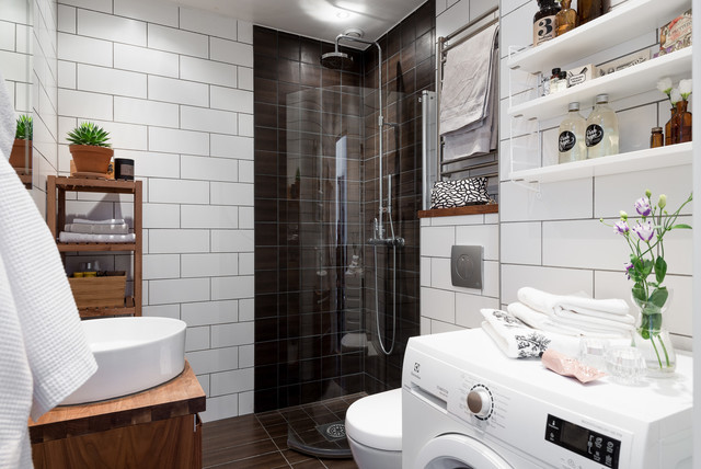 Interior Gothenburg city skandinavisch-badezimmer