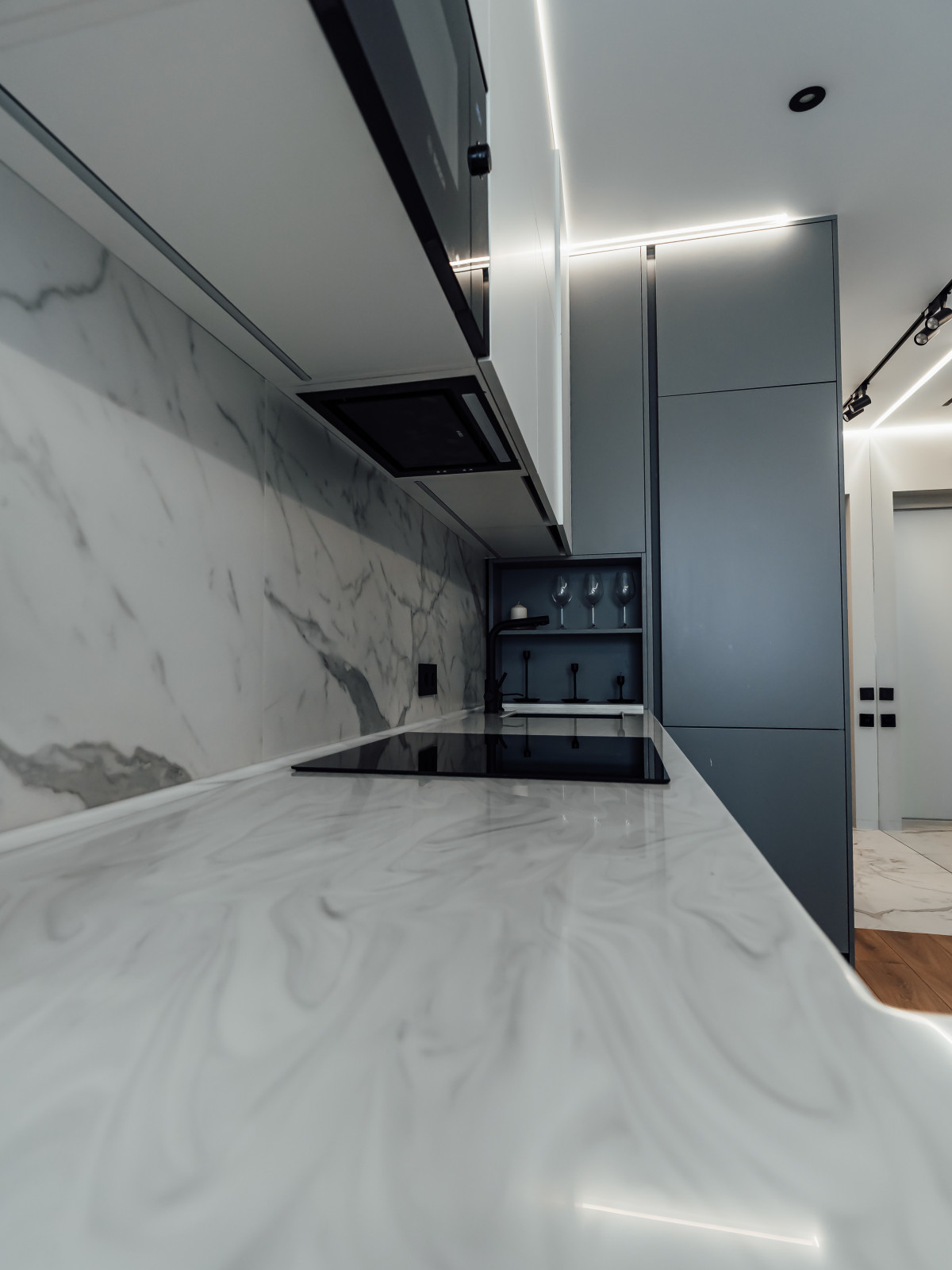 Меблировка студии ЖК "D1" Москва