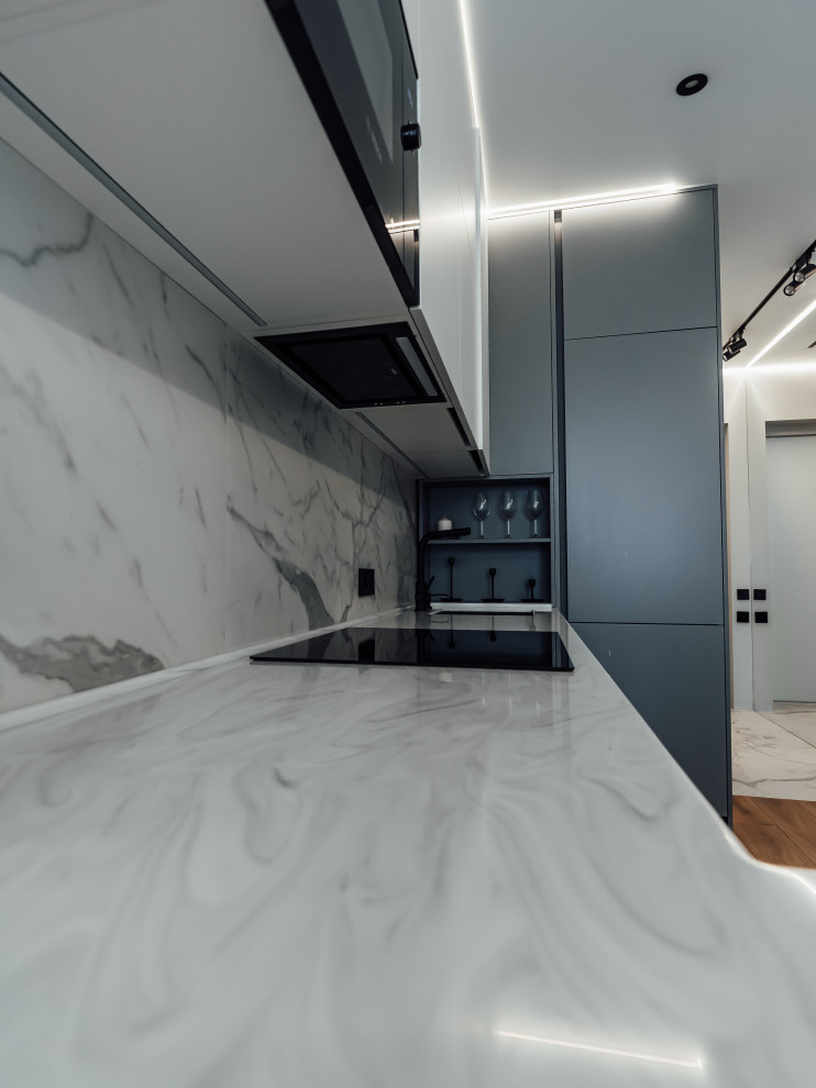 Меблировка студии ЖК "D1" Москва