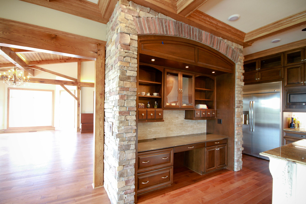 Timber Frame House Addition on Ridge Road