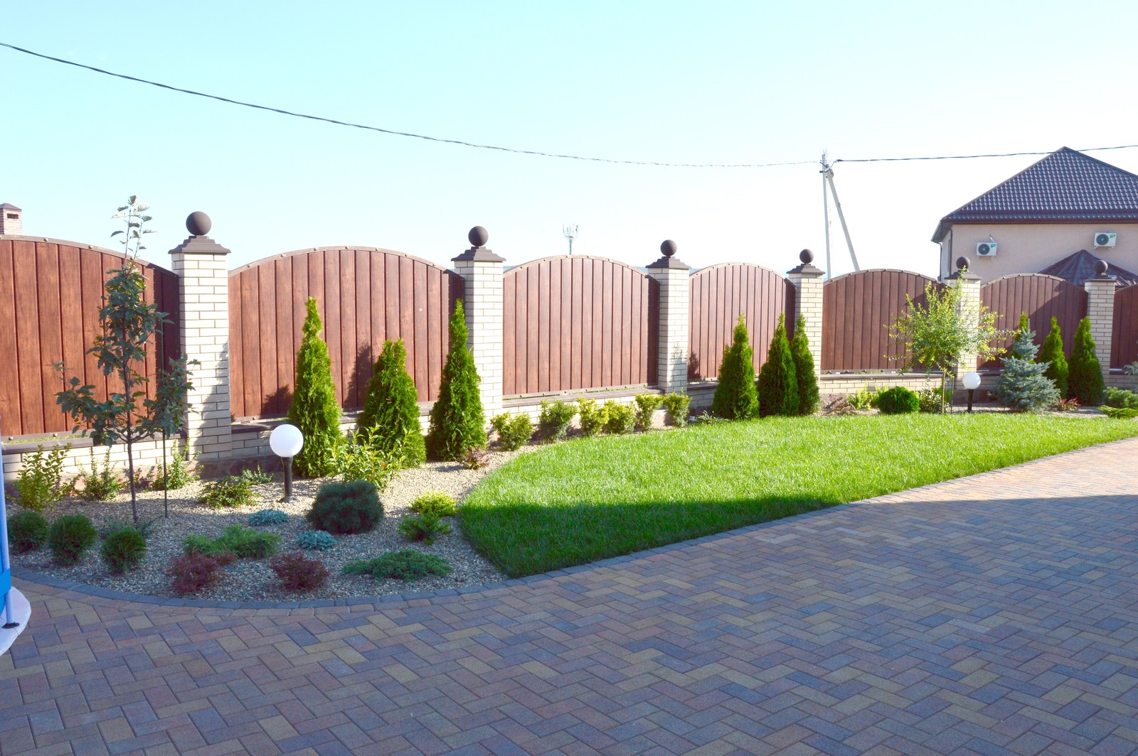 Озеленение участка в г.Крымск