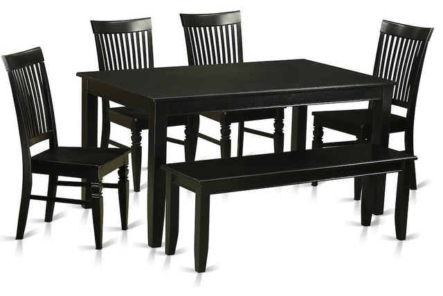 6 piece kitchen table and chair