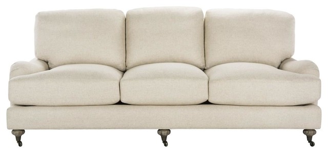 Calvin Natural Linen Sofa Material