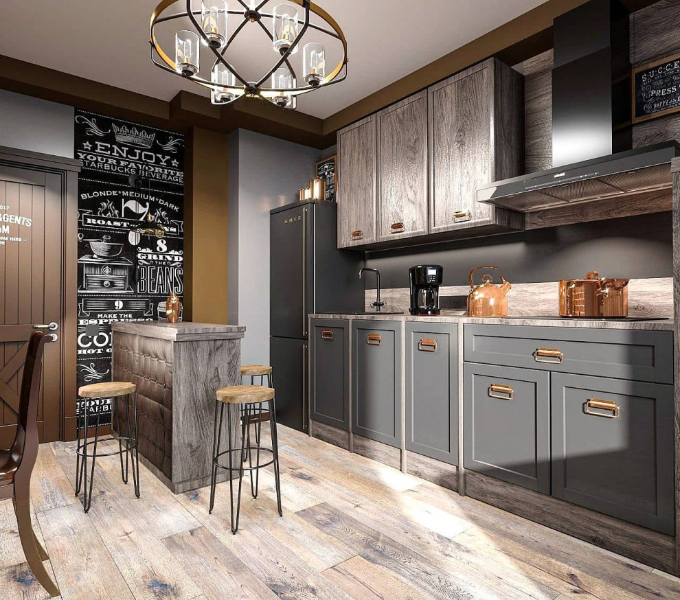 Квартира в стиле лофт 107 кв.м