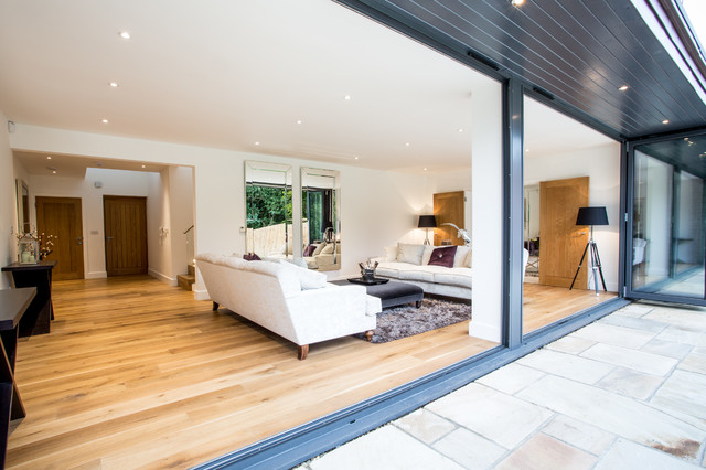 Wall House Mongewell contemporary-deck