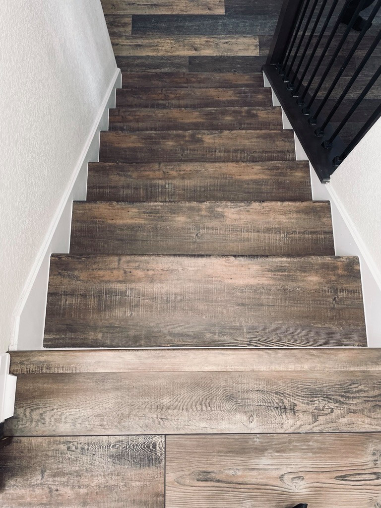 Example of a staircase design in Denver