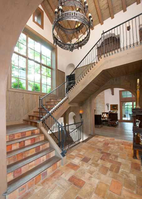New Construction mediterran-treppen