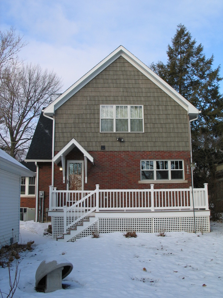 Traditional Brick House Addition Champaign
