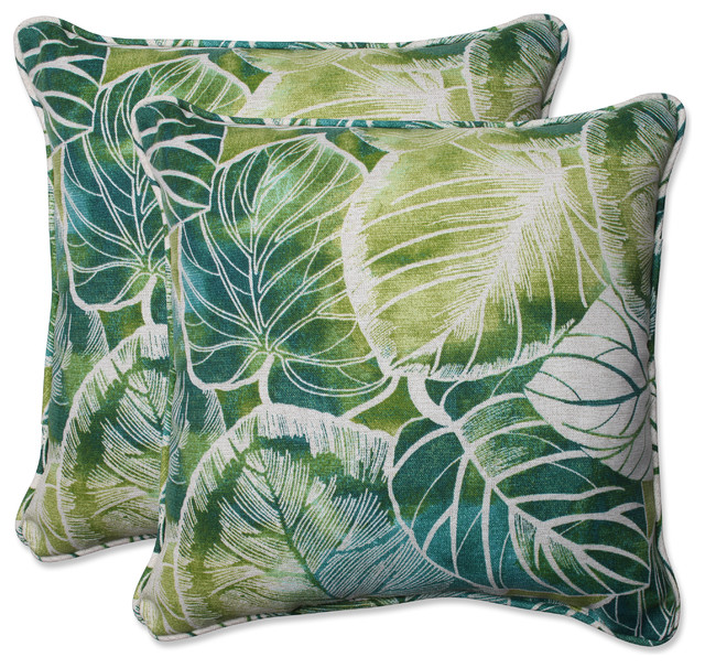 Key Cove Lagoon 18.5-Inch Throw Pillow Set of 2