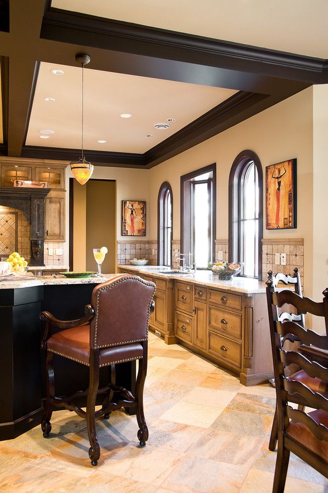 Inspiration for a rustic home design remodel in Vancouver
